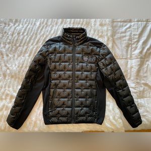 NWOT EA7 Emprio Armani Black Down Jacket